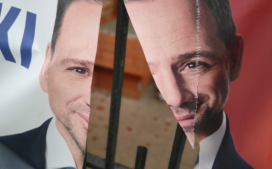 wybory 2025 plakat Trzaskowskiego